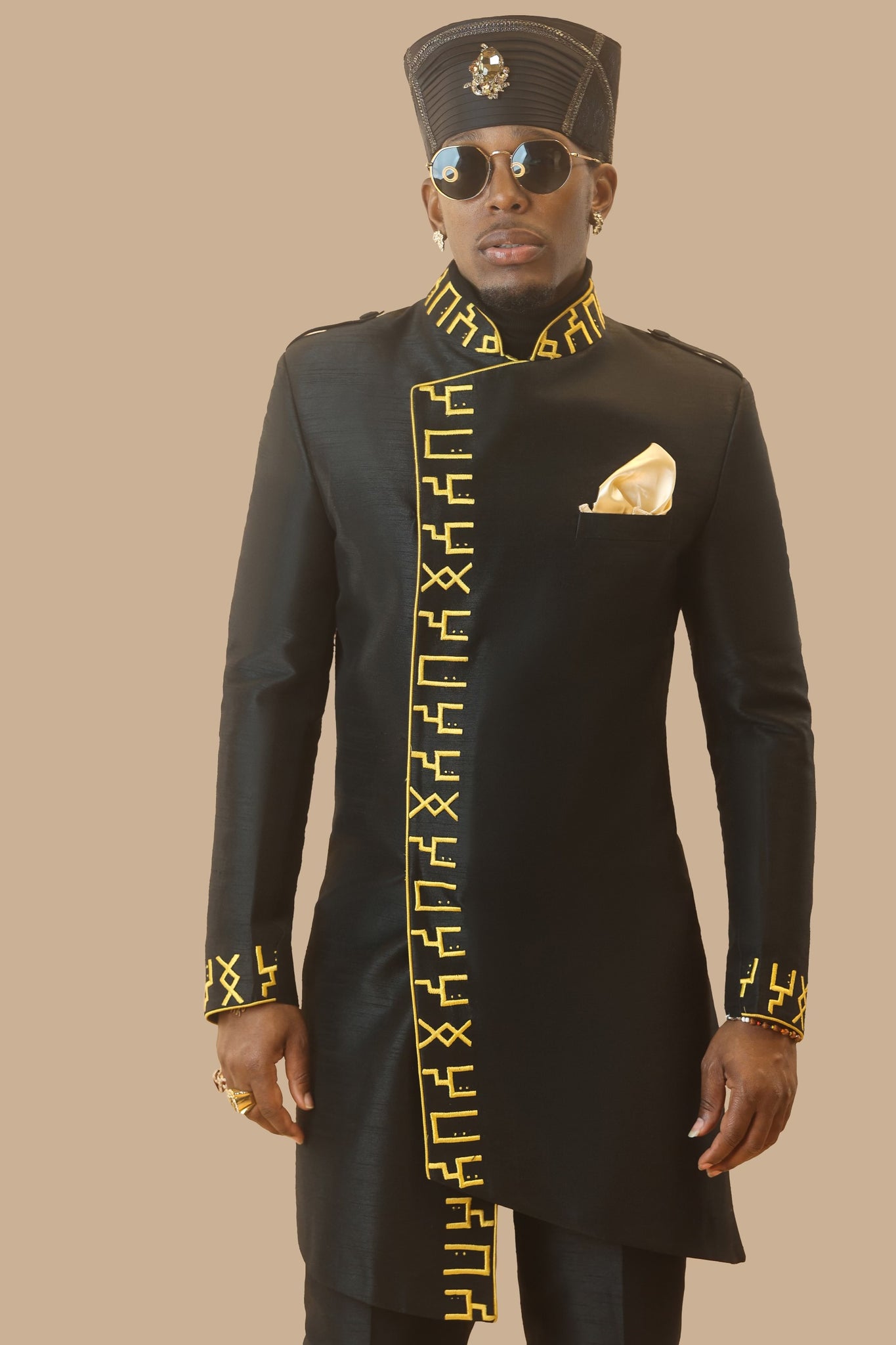 SABAA Divine Masculine Silk Jacket