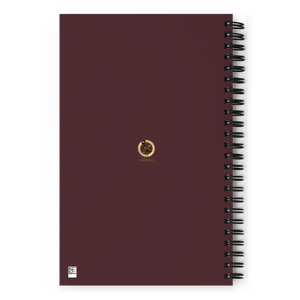 Wisdom of Auset Spiral notebook